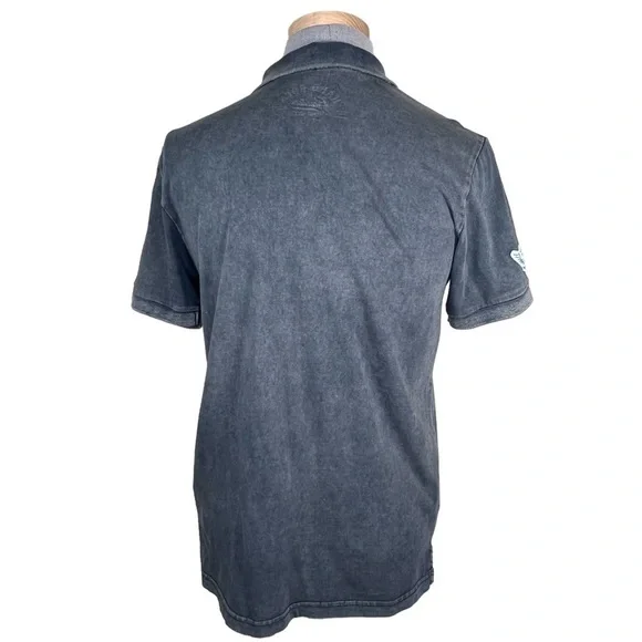 Hard Rock Cafe Guitar Co. Manufacturer Distressed St. Maarten Polo W/ Pa… - Picture 8 of 12